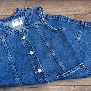 Old Navy Women’s Dark Blue Denim Jeans Jacket